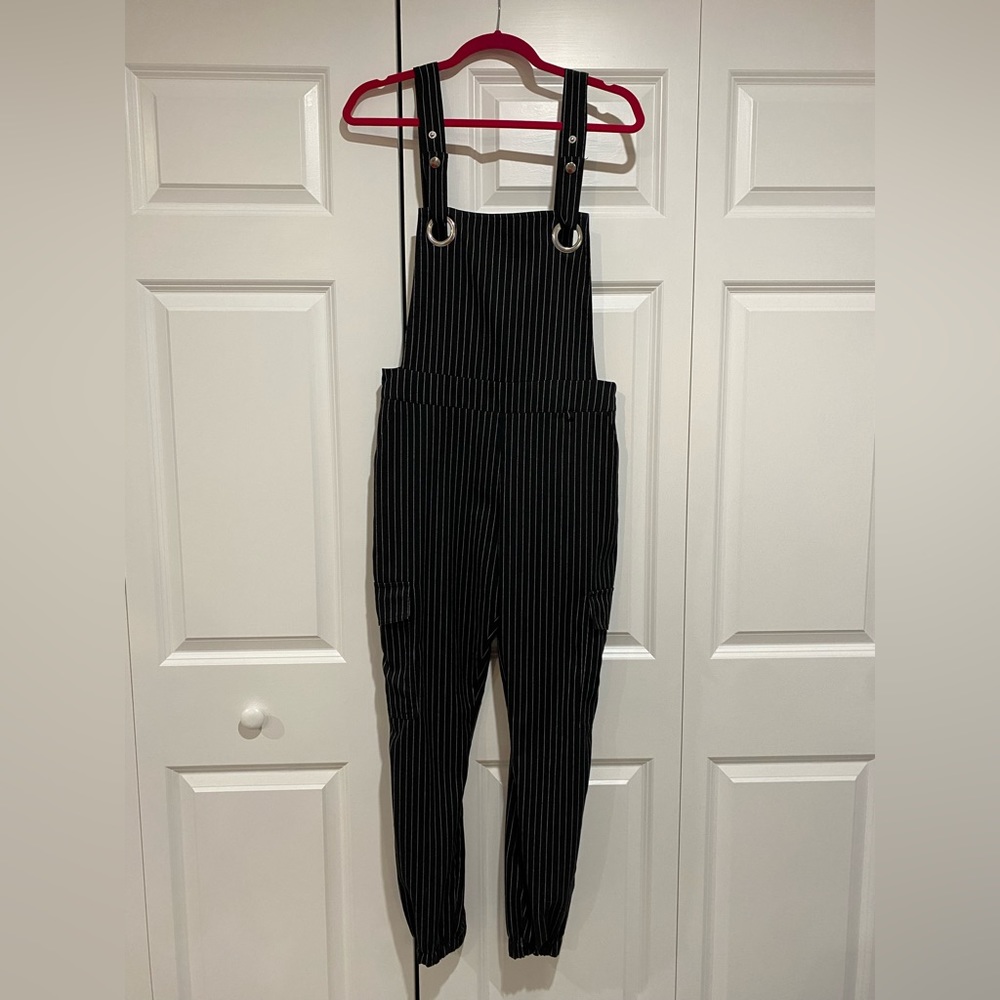 Pinstriped fashion jumpsuit (purchased in France!)